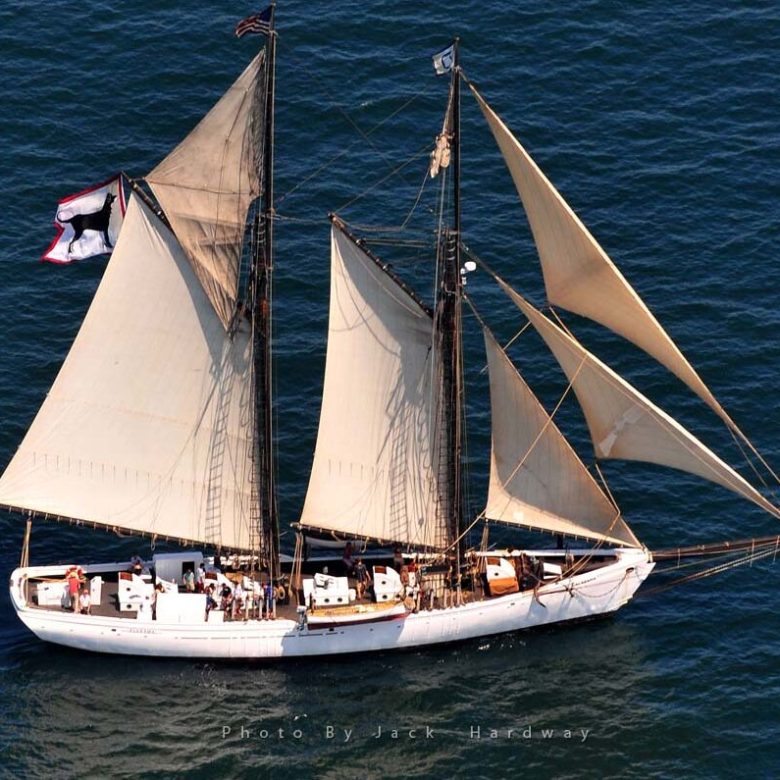 a small boat in a large body of water